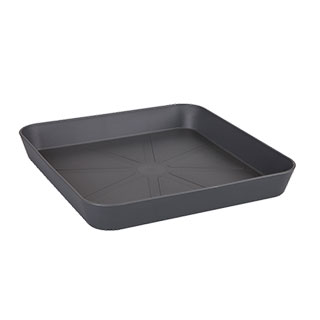 Saucer Loft Urban Square 28  Anthracite  Elho